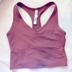 Mauve PINK crop top size small. Just worn once
